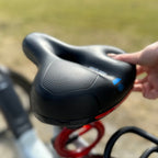 Sella bici ergonomica comfort con ammortizzazione RideRelief