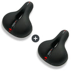 Sella bici ergonomica comfort con ammortizzazione RideRelief
