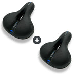 Sella bici ergonomica comfort con ammortizzazione RideRelief