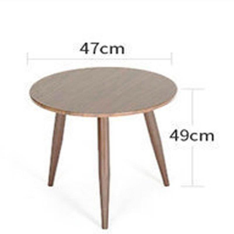 Set 3 tavolini da caffè rotondi stile nordico moderno