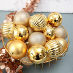 Set 34 palline di Natale 4 cm per albero