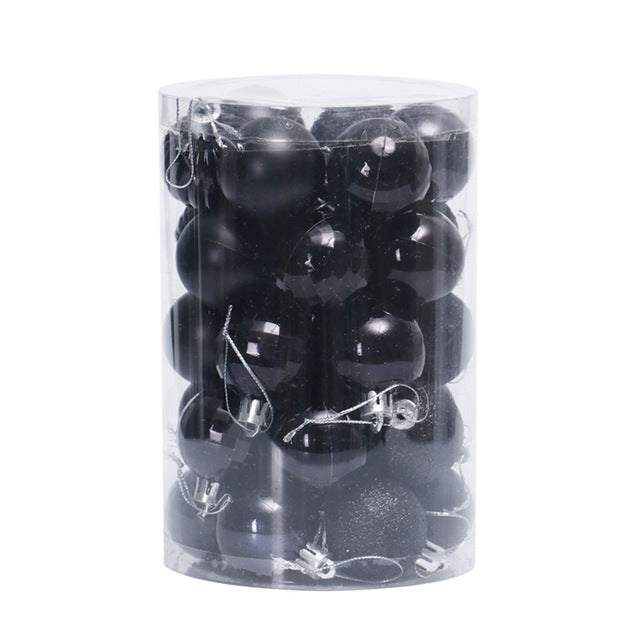 Set 34 palline di Natale 4 cm per albero