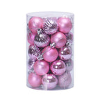 Set 34 palline di Natale 4 cm per albero