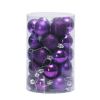 Set 34 palline di Natale 4 cm per albero