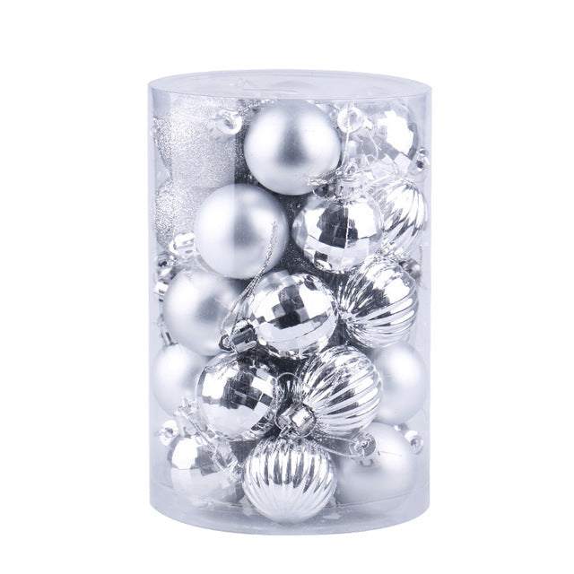 Set 34 palline di Natale 4 cm per albero