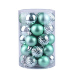 Set 34 palline di Natale 4 cm per albero