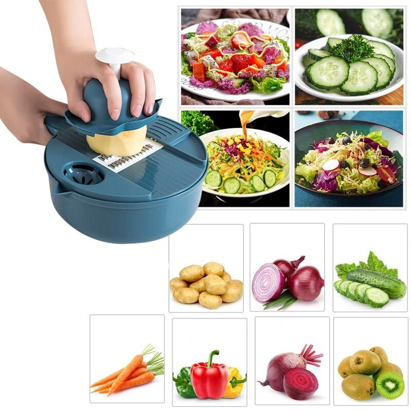 Set affettaverdure multifunzione 12 in 1 ChefEase