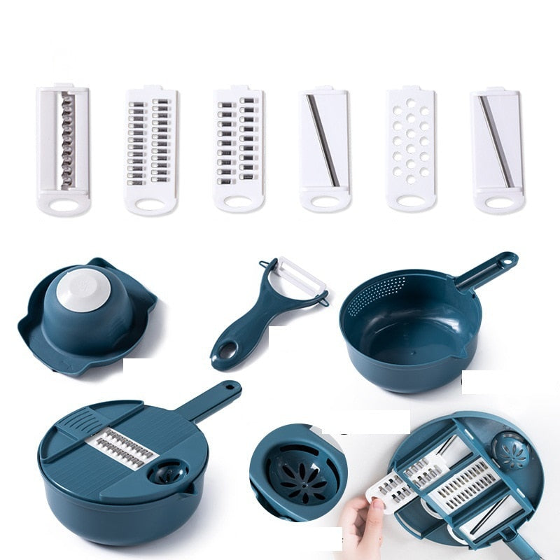 Set affettaverdure multifunzione 12 in 1 ChefEase