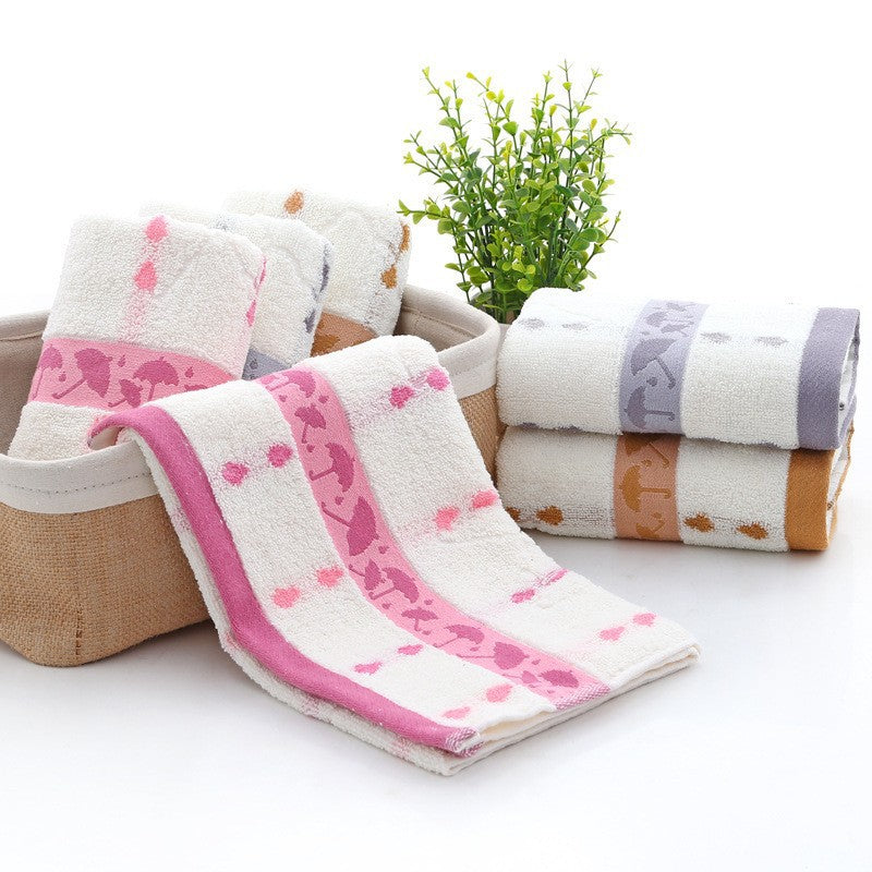 Set asciugamani donna in cotone