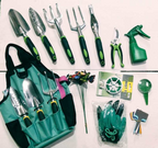 Set attrezzi da giardino con borsa – Kit completo per la cura delle piante