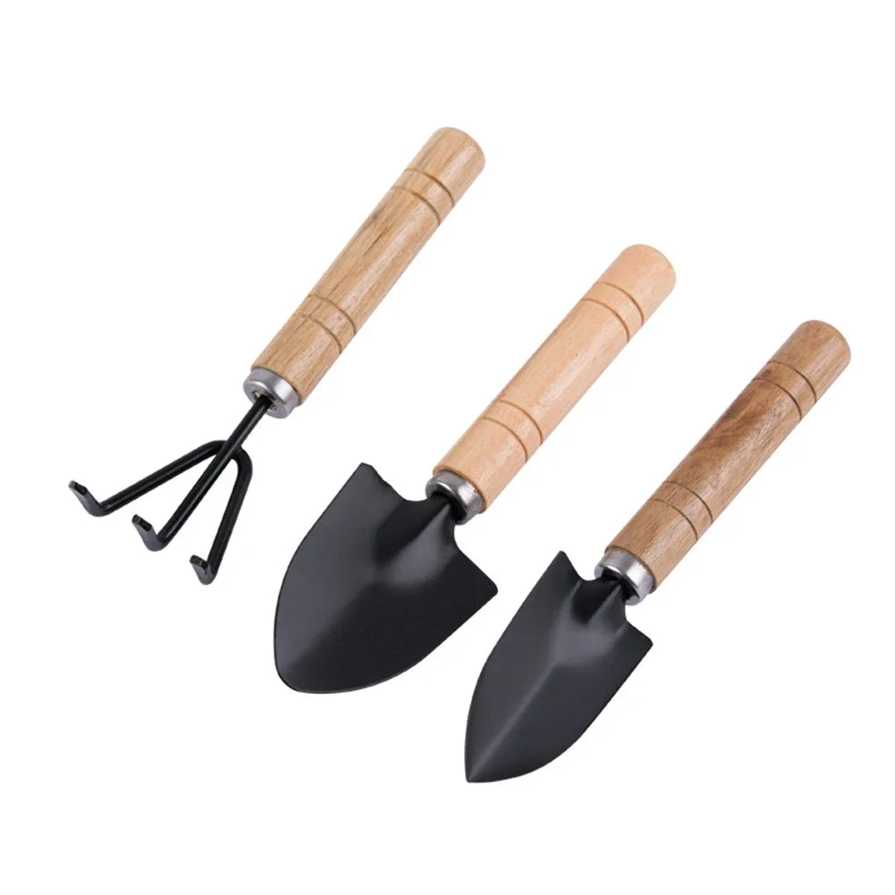 Set attrezzi da giardinaggio MiniGarden Pro compatto ed ergonomico per piante in vaso e bonsai