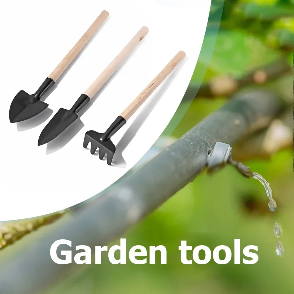 Set attrezzi da giardinaggio MiniGarden Pro compatto ed ergonomico per piante in vaso e bonsai