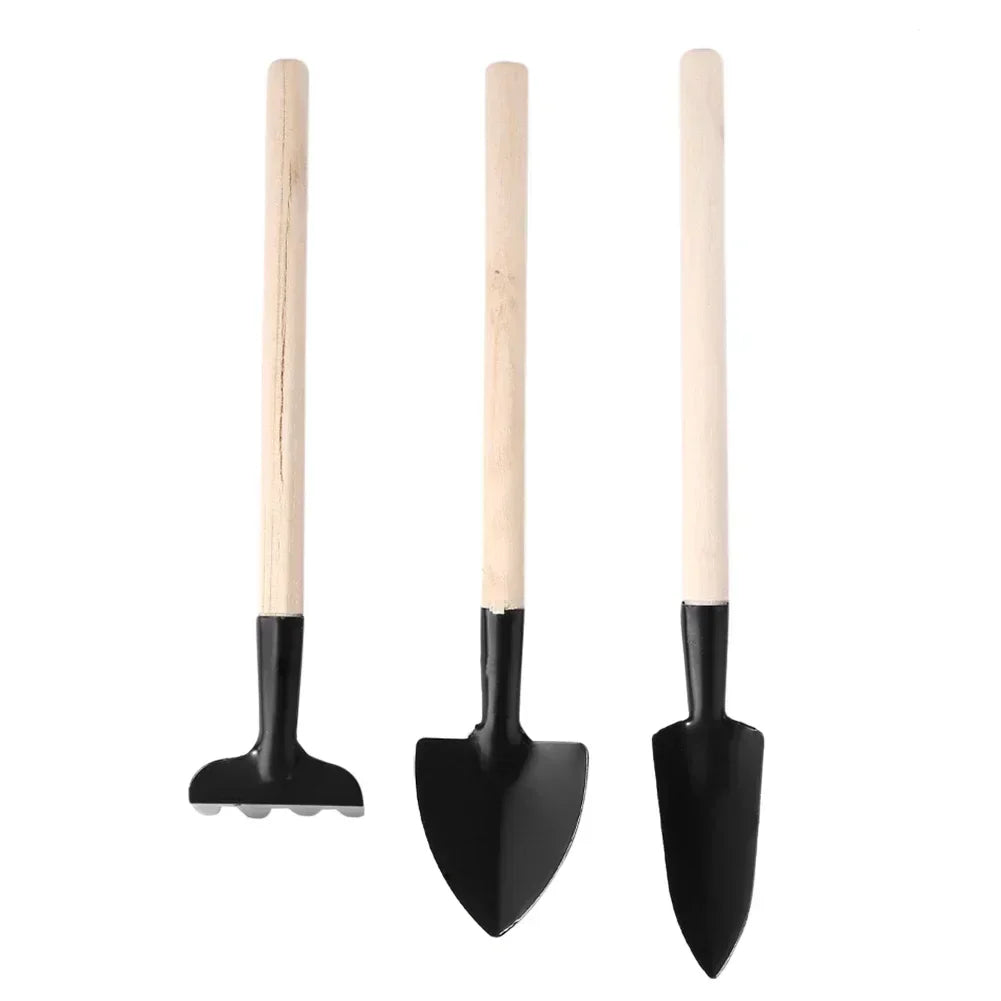 Set attrezzi da giardinaggio MiniGarden Pro compatto ed ergonomico per piante in vaso e bonsai