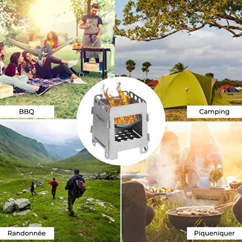 Set barbecue portatile