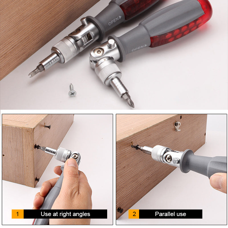 Set cacciaviti 10 in 1 intercambiabili