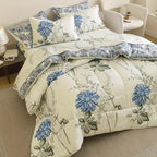 Set copripiumino floreale elegante