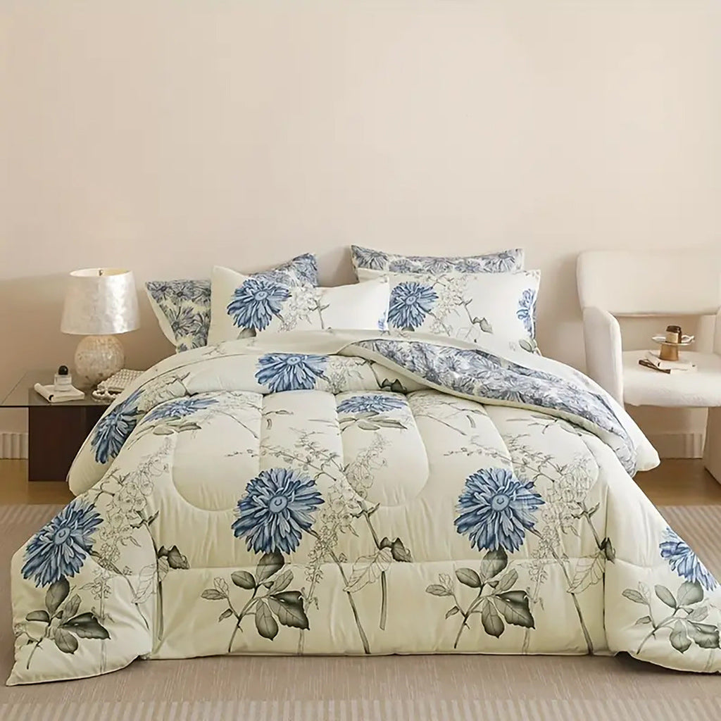 Set copripiumino floreale elegante