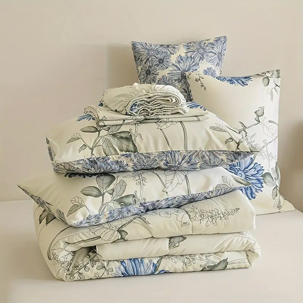 Set copripiumino floreale elegante