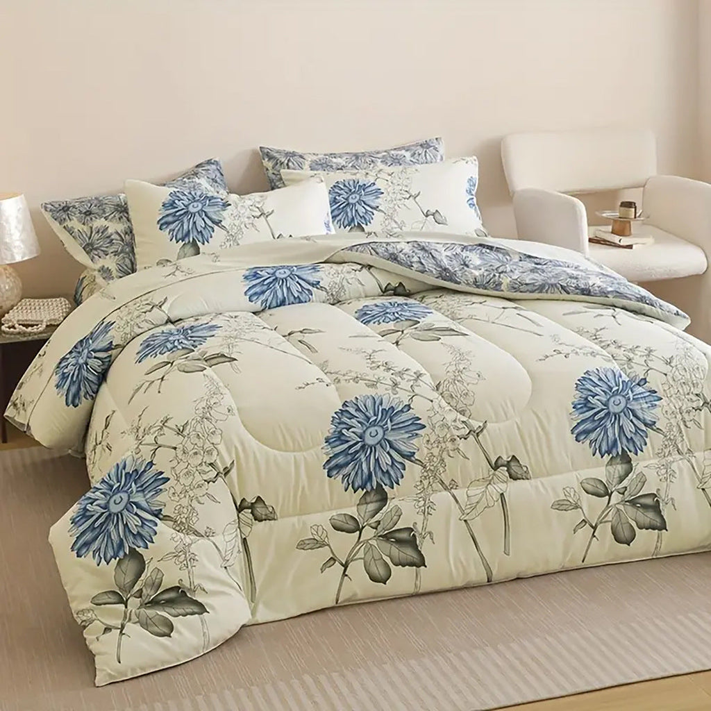 Set copripiumino floreale elegante