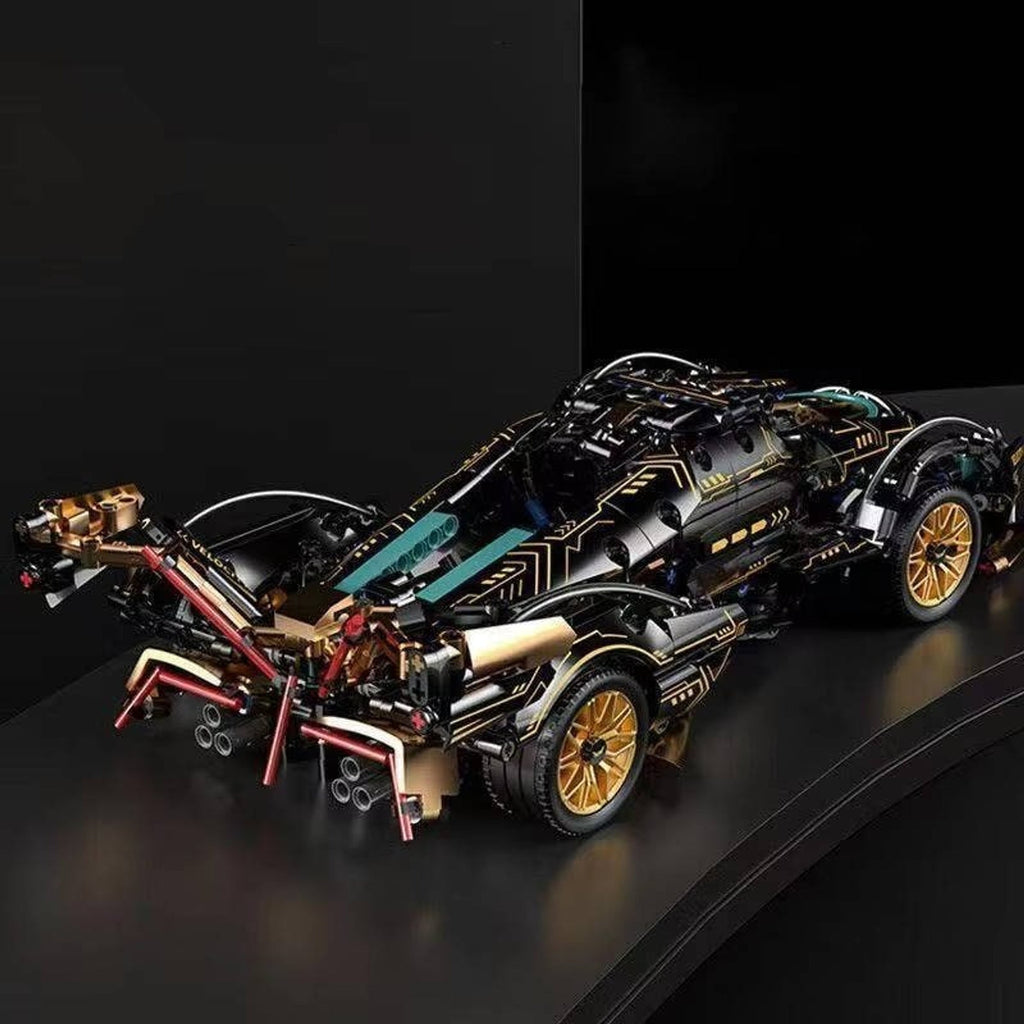 Set da costruzione auto modello V12 da 1.690 pezzi con sterzo e sospensioni funzionanti