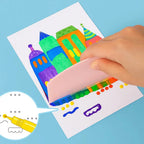 Set creativo per dipingere senza sporcare – colori magici per bambini