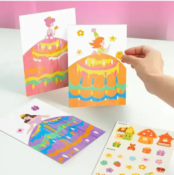 Set creativo per dipingere senza sporcare – colori magici per bambini