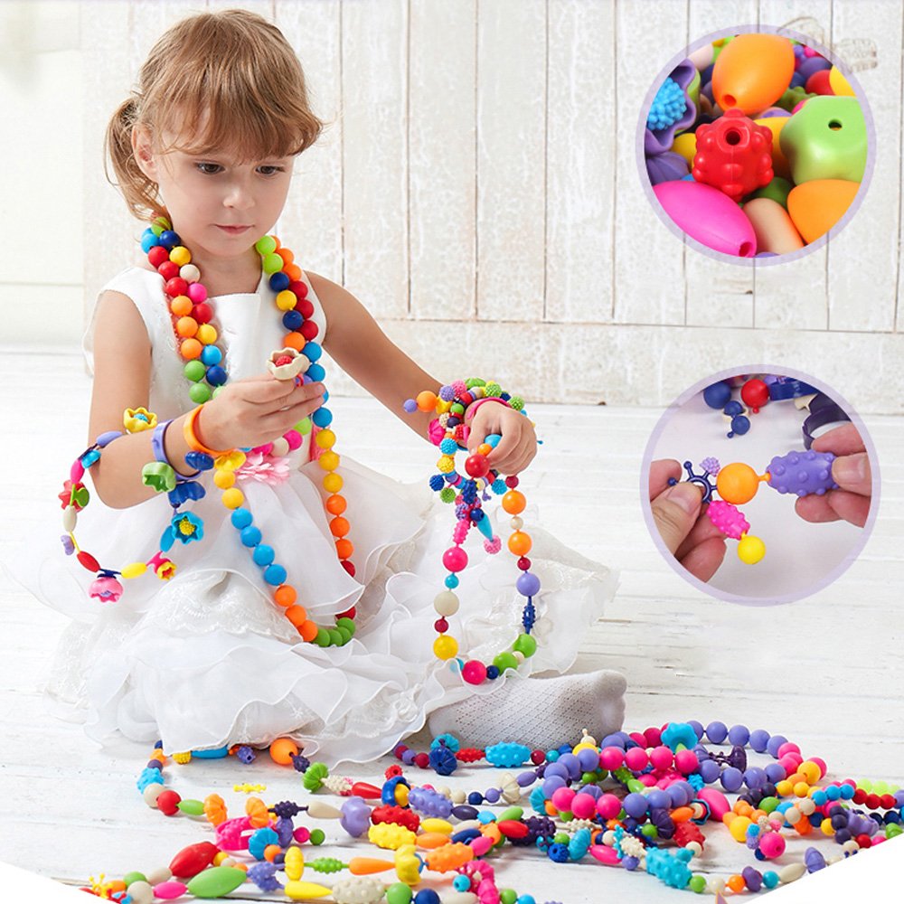 Set creativo perline per gioielli bambini