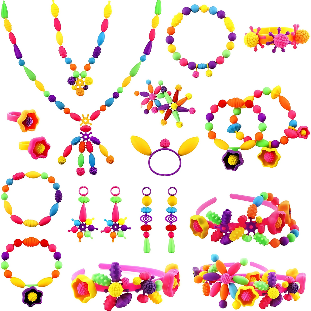 Set creativo perline per gioielli bambini