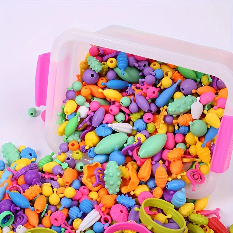 Set creativo perline per gioielli bambini