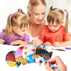 Set creativo unisex con conchiglie e colori