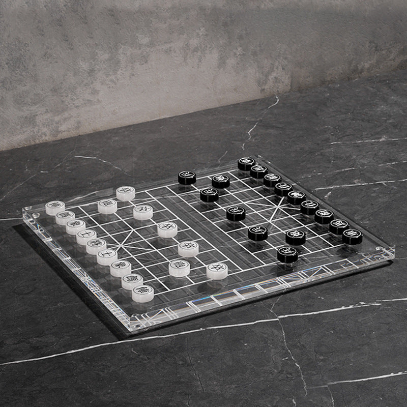 Set da gioco da tavolo trasparente moderno
