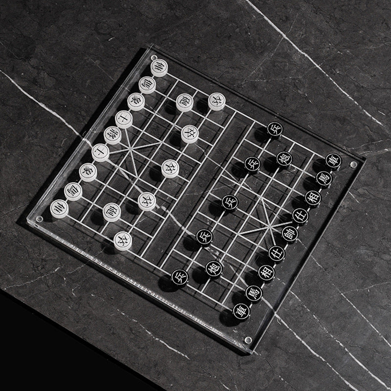 Set da gioco da tavolo trasparente moderno
