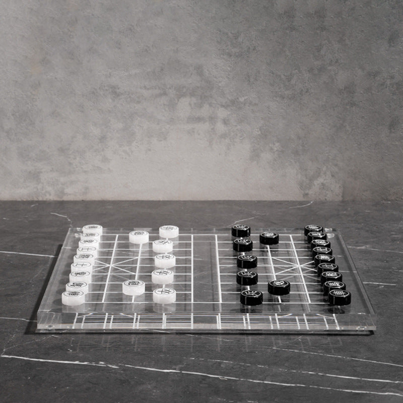 Set da gioco da tavolo trasparente moderno