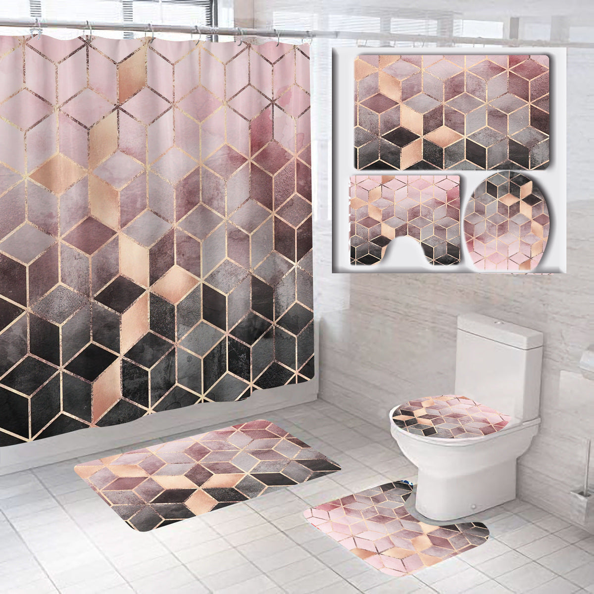 Set decorativo per bagno