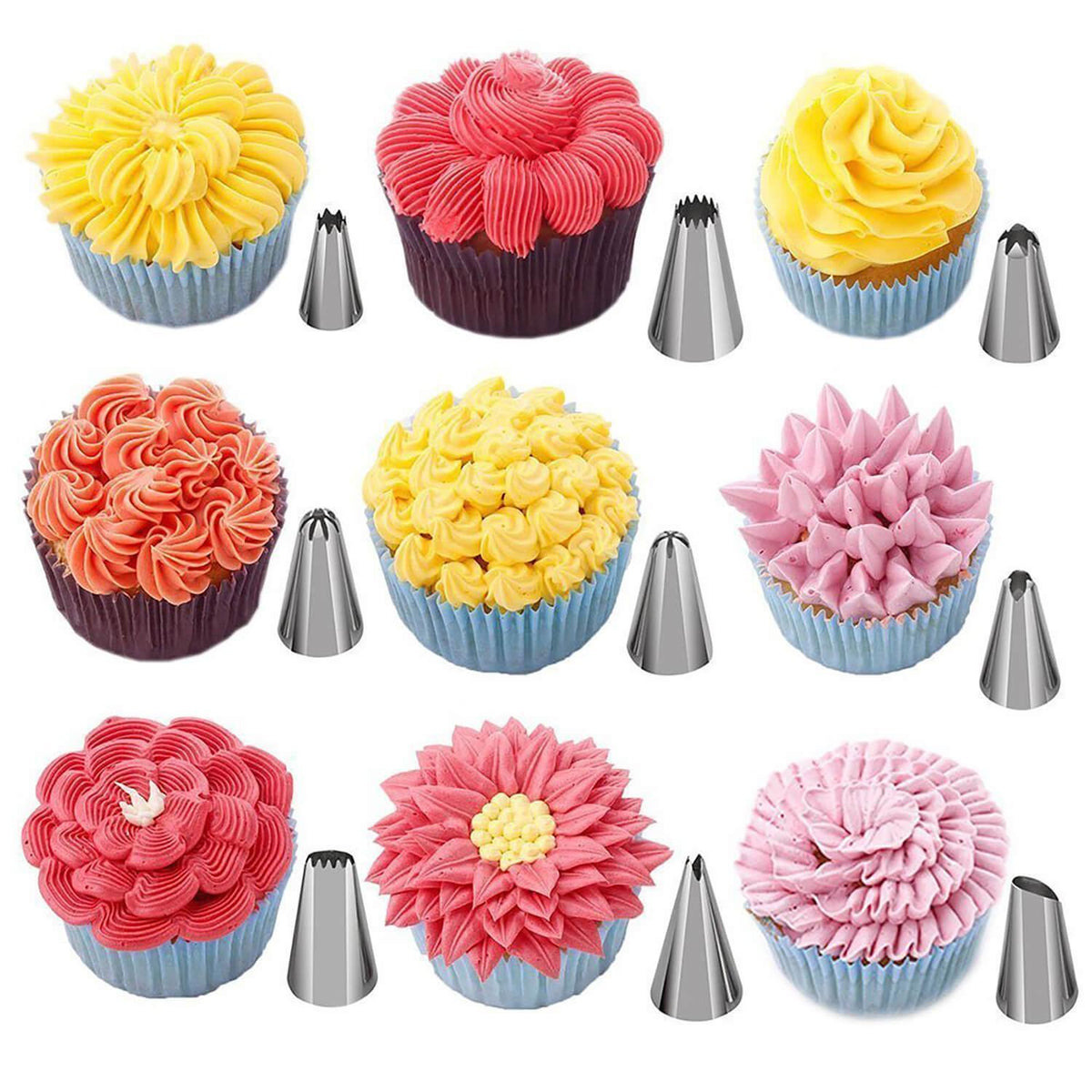Set decorazione torte 16 pezzi