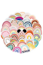 Set di adesivi arcobaleno