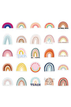 Set di adesivi arcobaleno