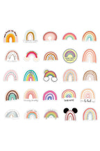 Set di adesivi arcobaleno