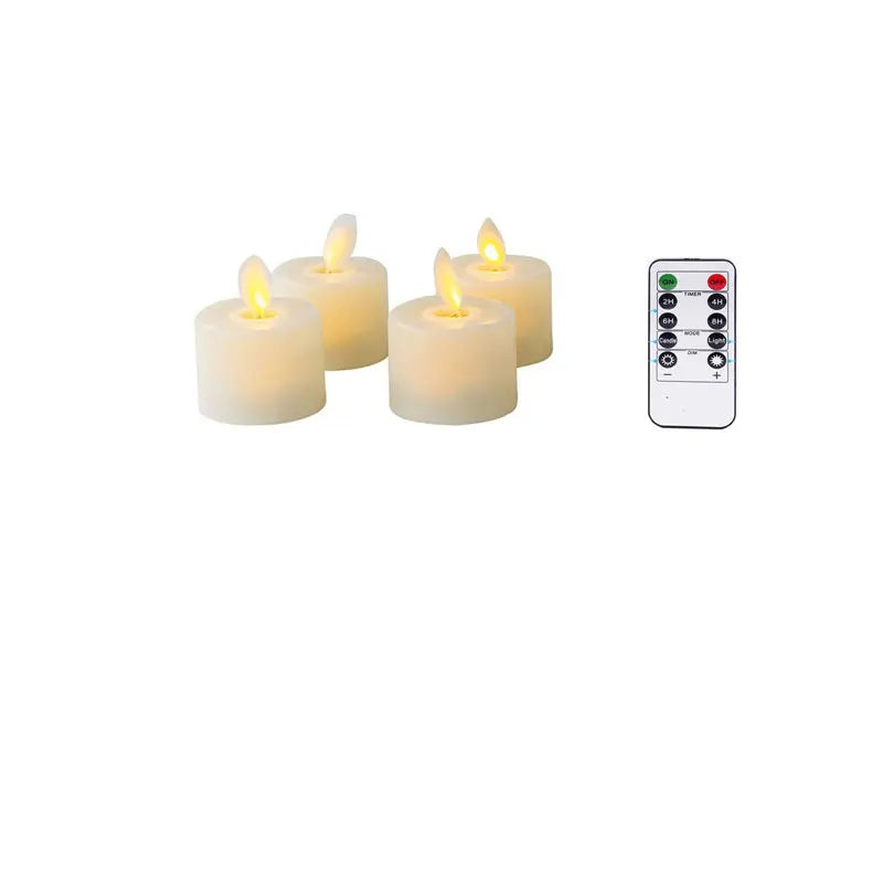 Set di candele LED con telecomando