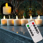 Set di candele LED con telecomando