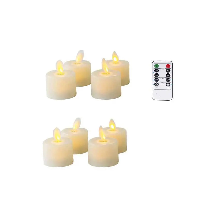 Set di candele LED con telecomando