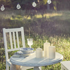 Set di candele LED impermeabili per esterno