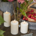 Set di candele LED impermeabili per esterno