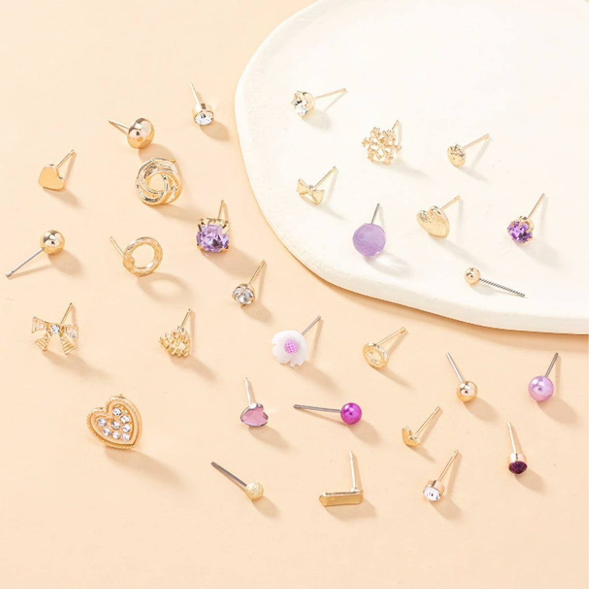 Set di orecchini eleganti
