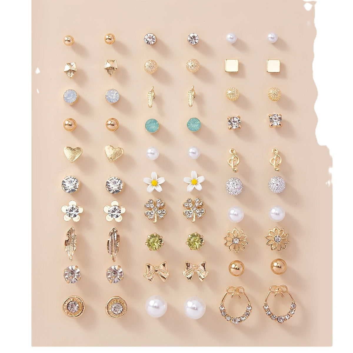 Set di orecchini eleganti