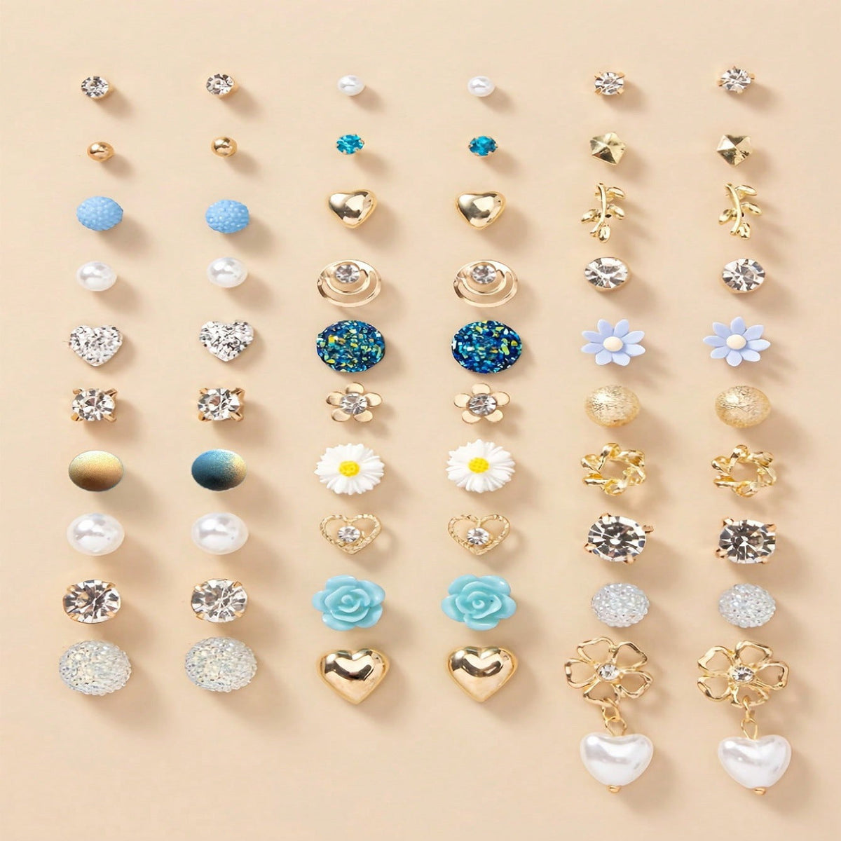 Set di orecchini eleganti