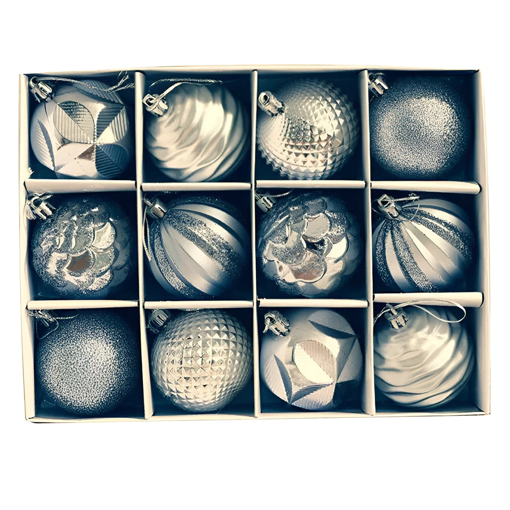 Set di palline natalizie artistiche di lusso
