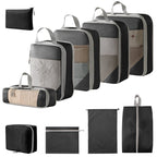Set di sacche compressione da viaggio