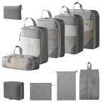 Set di sacche compressione da viaggio