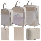 Set di sacche compressione da viaggio